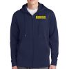 Run169 Sport Wick ® Fleece Full Zip Hooded Jacket Thumbnail