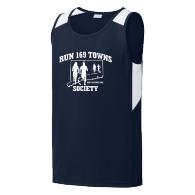 *NEW - Youth Navy and White Tank Thumbnail